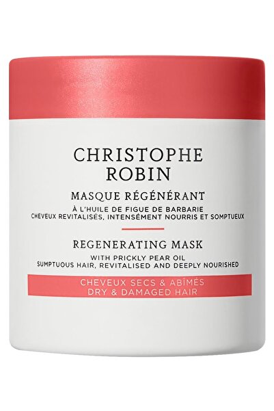 christophe robin قناع تجديد الشعر بزيت التين الشوكي 75 مل
