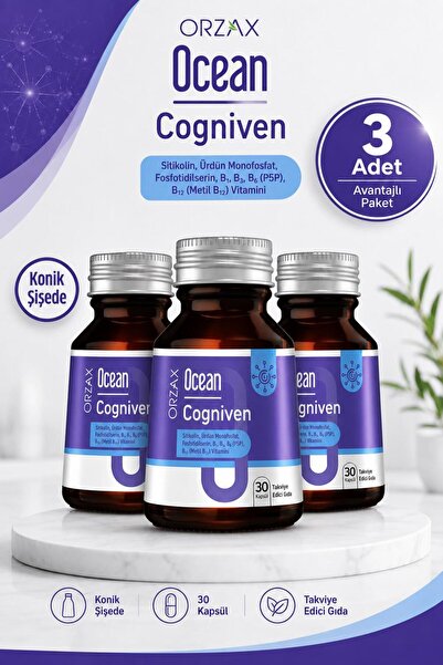 Ocean Cogniven 30 Kapsül 3 Adet