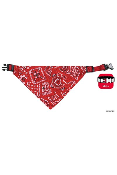 Karlie Csmo-Tex Bandana Collar (113858) 35-50cm Red