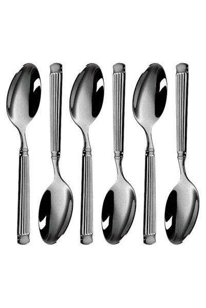 Trust Dove 6-Piece Stainless Steel Dessert Spoon Set Silver 14.5cm