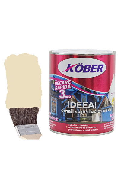 Kober Vopsea alchidica pentru lemn / metal, Ideea, interior / exterior, 0.75 L