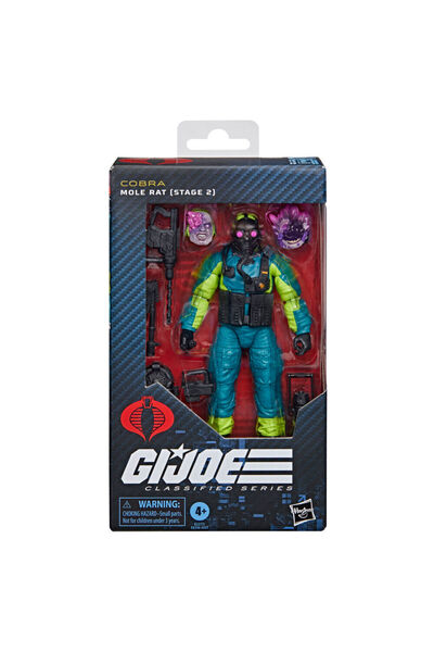 Hasbro Г.И. Джо Класифицирана серия Кобра Моул Рат Етап 2 фигурка 15см