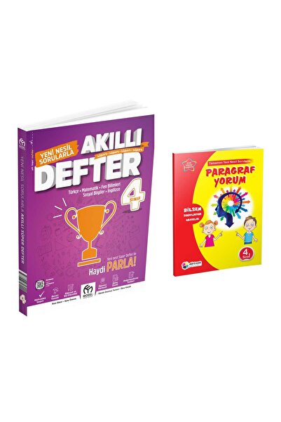 Model Eğitim Yayınları 4.SINIF AKILLI SÜPER DEFTER + PARAGRAF