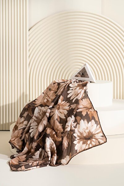 JAWEL Floral Patterned Soft Scarf Leia