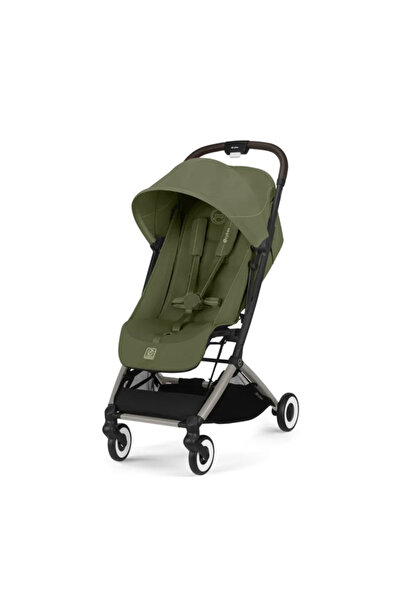 Cybex Kabin Boy | Orfeo Taupe | Moss Green