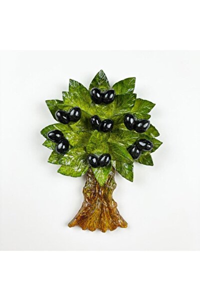 SUME El Yapımı Zeytin Ağacı Duvar Dekoru 14X20 cm Bereket Temalı Hayat Ağacı ...