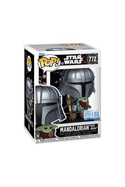 Funko Figurină POP Star Wars Mandalorian cu Grogu Exclusiv