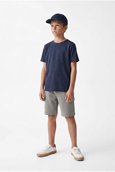 PAULMARK Boy's Crew Neck Basic T-Shirt