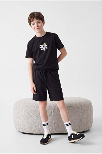 PAULMARK Boy's Elastic Waist Shorts