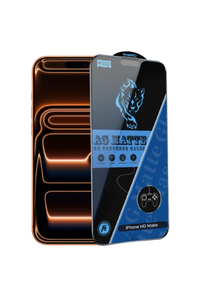 GrandMobile Protector de ecran din sticlă mată HD AG pentru iPhone 14 Pro Max...