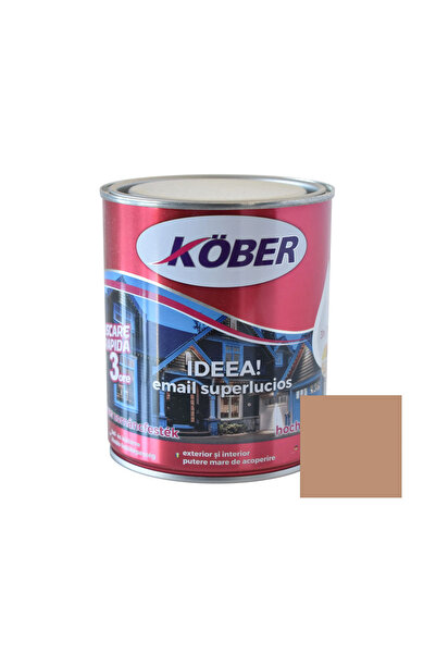 Kober Vopsea alchidica pentru lemn / metal, Ideea, interior / exterior, 0.75 L