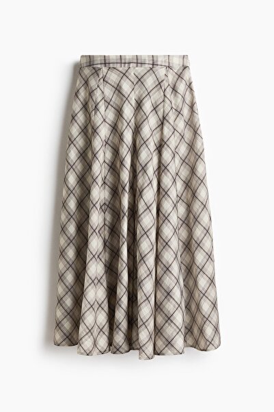 H&M Gode Pileli Etek