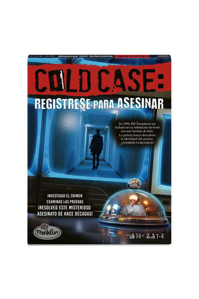 RAVENSBURGER Register to kill cold case board game