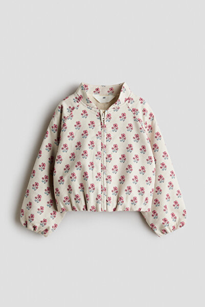 H&M Pamuklu ve Desenli Ceket