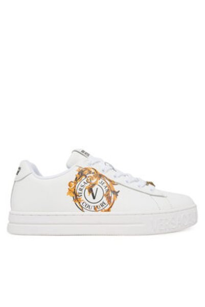 VERSACE JEANS COUTURE Adidași 79VA3SK3 Albi