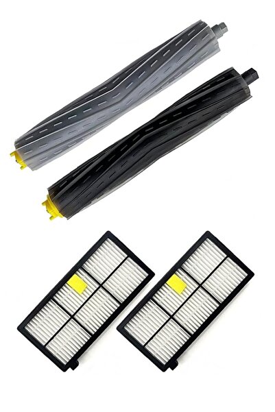 Rovexa Irobot Roomba 800 Series 1 Main Brush 2 Hepa Filters