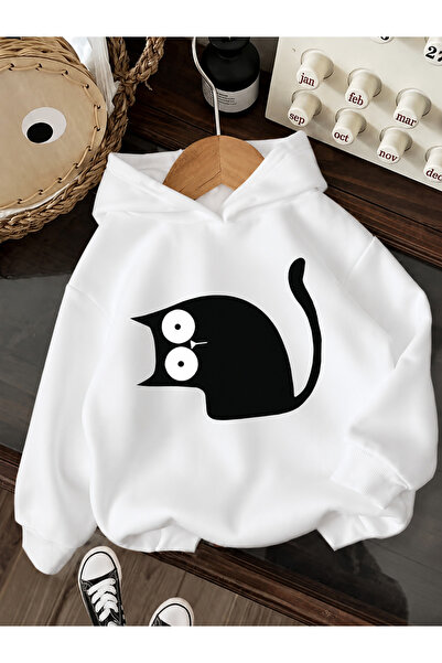Cevval Children's Hooded Printed Sweatshirt