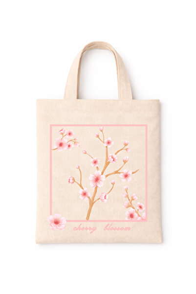 FANA Book Bag Colorful Slogan Printed Mini Canvas Tote Bag