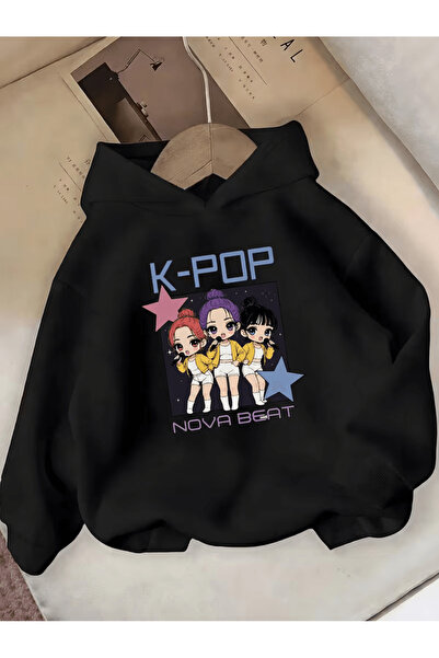 NIMBLECO Children's Hooded Printed Sweatshirt
