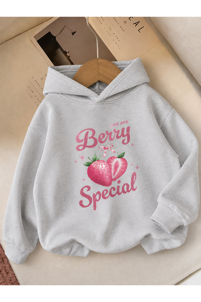 Cevval Children's Hooded Printed Sweatshirt