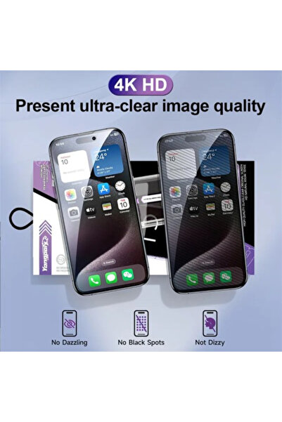 GrandMobile Kit de protecție ecran HD cu auto-aliniere și autocurățare pentru iPhone 17 Pro Max