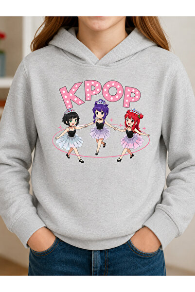 Cevval Children's Hooded Printed Sweatshirt
