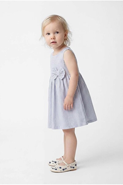 PAULMARK Girl's Bow Detailed Dress