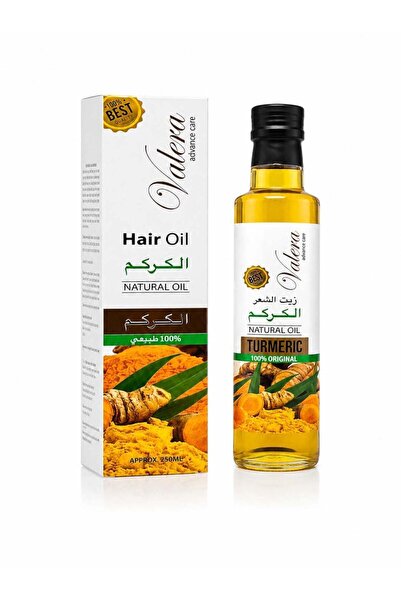 Valera Turmeric Hair Oil, Natural Oil for Stronger & Healthier Hair, 250ml