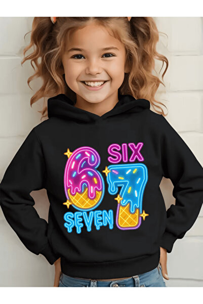 NIMBLECO Children's Hooded Printed Sweatshirt