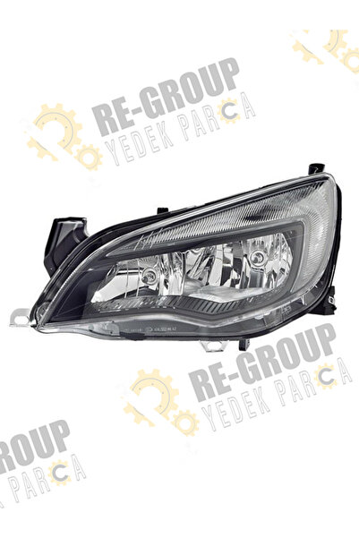 İthal OPEL ASTRA J ÖN FAR SİYAH ZEMİN ÇİZGİLİ (HALOJEN) 2012-2016 -SOL- 1216724
