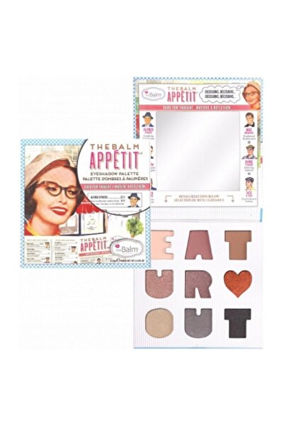 the balm Paletă de farduri de ochi Appetit cu 9 nuanțe 13.5g