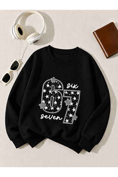 NIMBLECO Children's Crew Neck Printed Sweatshirt