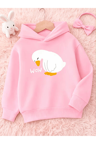 Cevval Children's Hooded Printed Sweatshirt