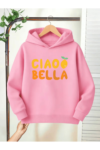 Cevval Children's Hooded Printed Sweatshirt