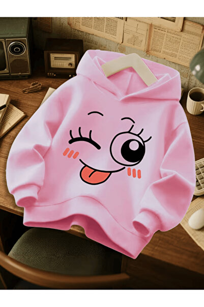 Cevval Children's Hooded Printed Sweatshirt