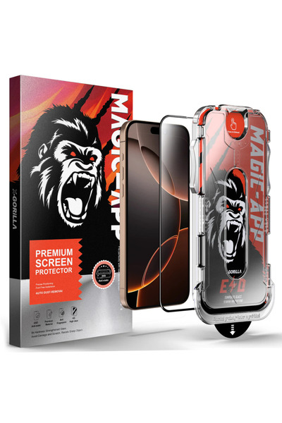 GrandMobile Kit folie HD, X-Gorilla Glass Magic-App pentru iPhone 13 Pro Max/...