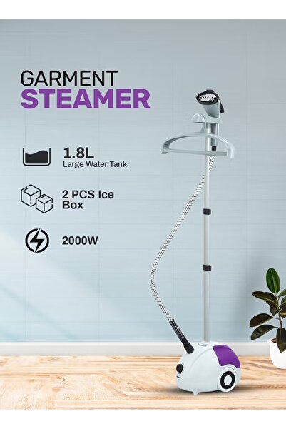 Generic مكواة بخارية للملابس، GGS25022N، مكواة بخارية عمودية بقوة 2000 واط | ...