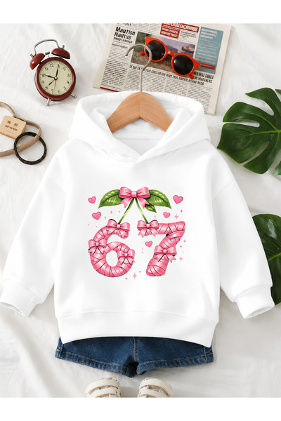 Cevval Children's Hooded Printed Sweatshirt