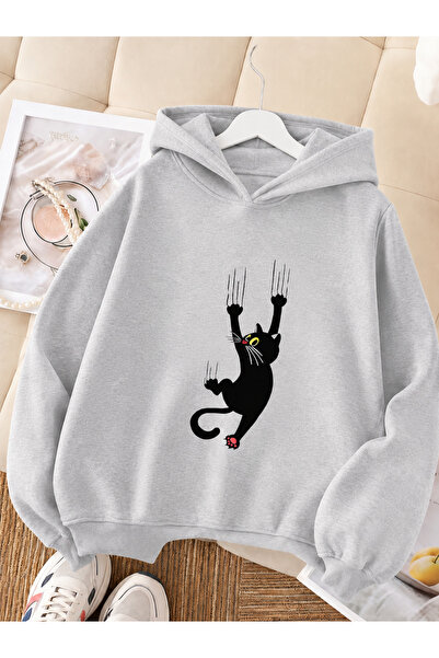 Cevval Children's Hooded Printed Sweatshirt