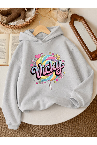 Cevval Children's Hooded Printed Sweatshirt