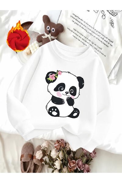 Cevval Children's Crew Neck Printed Sweatshirt