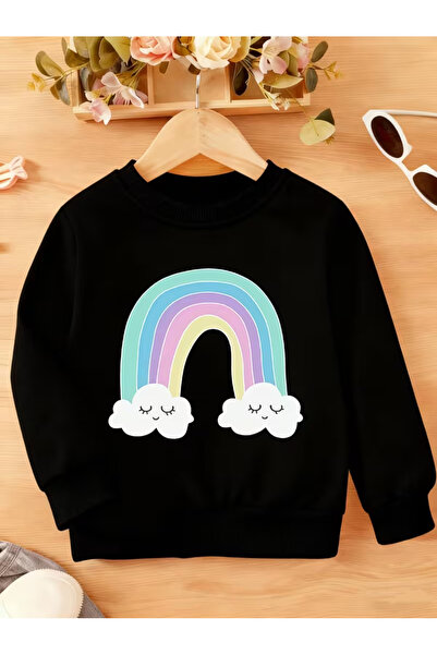 NIMBLECO Children's Crew Neck Printed Sweatshirt