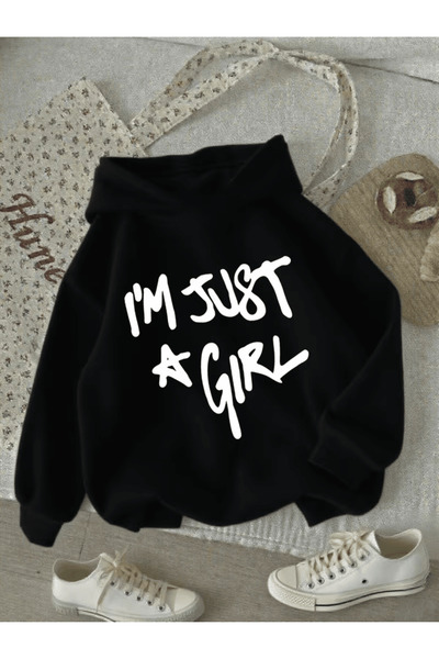 NIMBLECO Children's Hooded Printed Sweatshirt