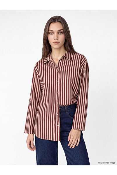 LC Waikiki Two Mt Shop Quality Striped Women's Shirt Tunic
