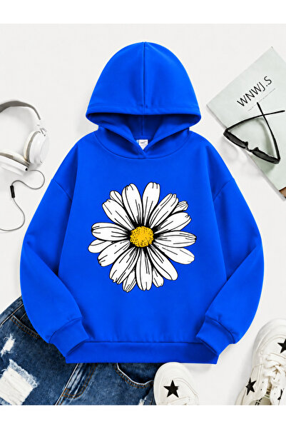 Cevval Children's Hooded Printed Sweatshirt