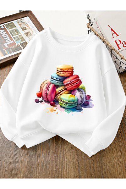 Cevval Children's Crew Neck Printed Sweatshirt