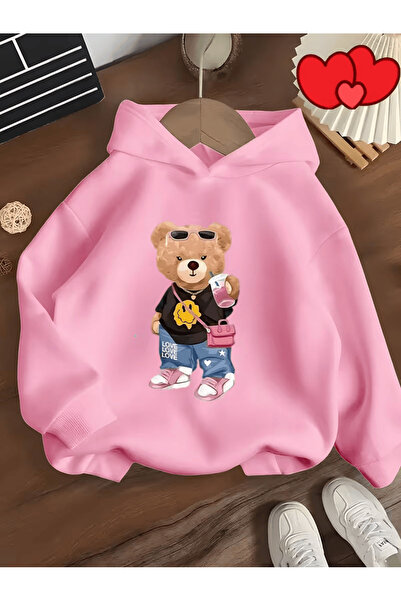 Cevval Children's Hooded Printed Sweatshirt