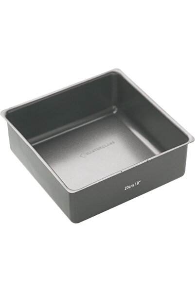 masterclass Deep Square Baking Tray 23 × 23 cm – 1 mm Steel, Double Non-stick...