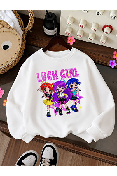 Cevval Children's Crew Neck Printed Sweatshirt
