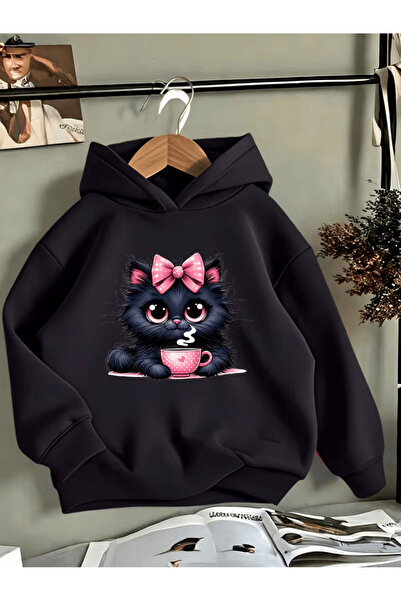 NIMBLECO Children's Hooded Printed Sweatshirt